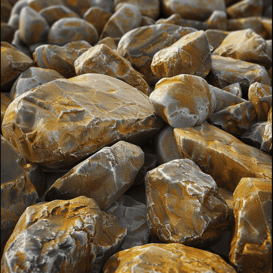 Materials for a gravel driveway