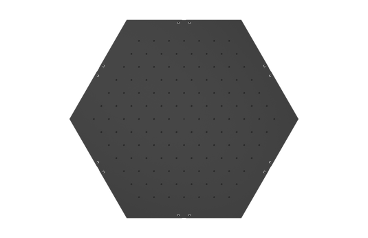 Top nodules grips for ibran permeable paving slabs