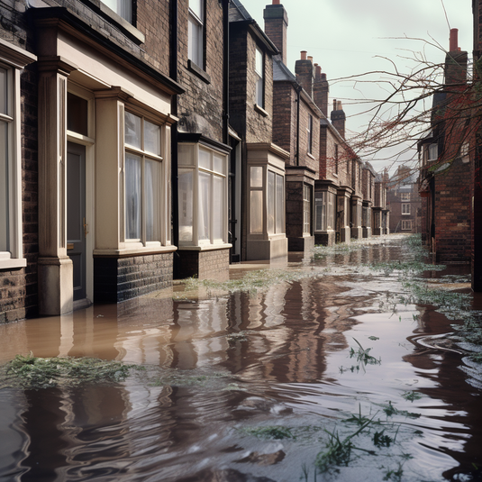 Product design to tackle flooding in existing urban developments