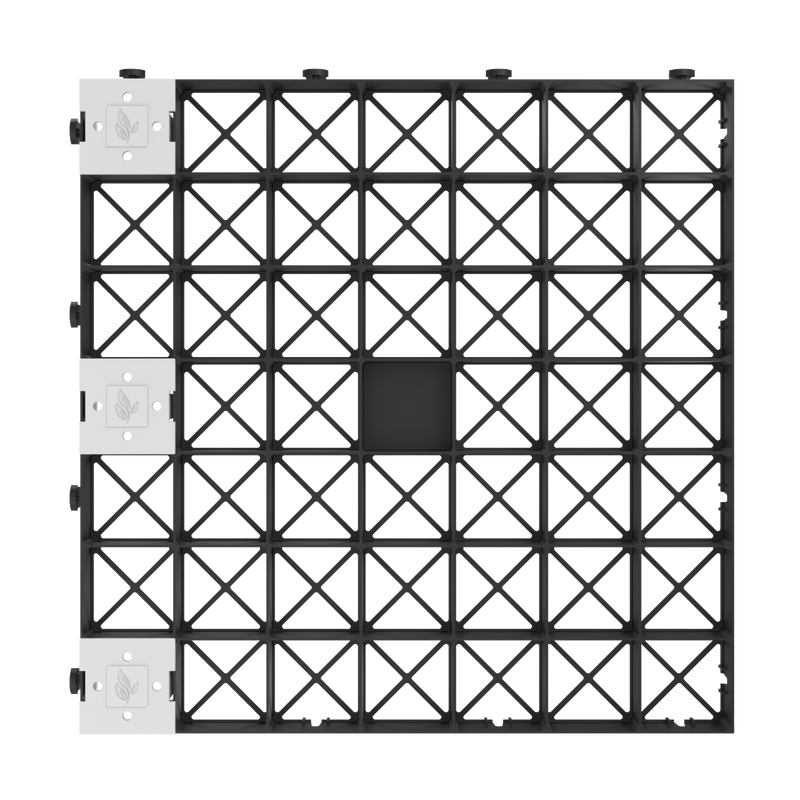 Load image into Gallery viewer, Overhead view of the parking bay markers inserted into the IBRAN-X grids
