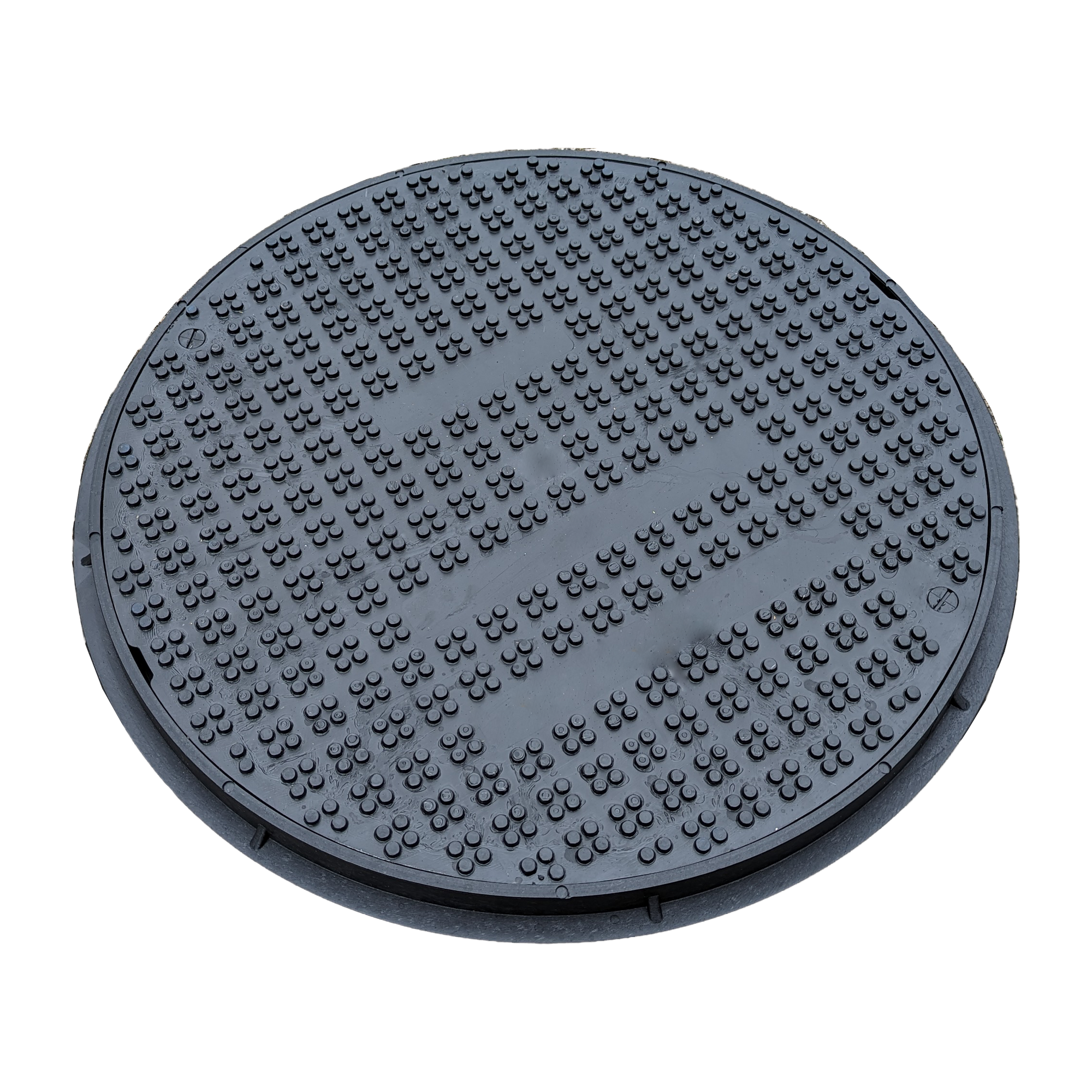 IBRAN-R50 round manhole cover for inspection chambers of 50cm diameter