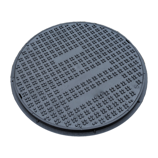 IBRAN-R50 round manhole cover for inspection chambers of 50cm diameter