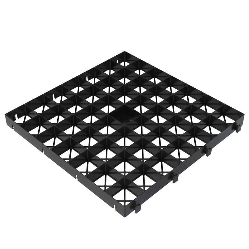 Cargue la imagen en el visor de la galería, IBRAN plastic gravel parking mats/grids for stone retention
