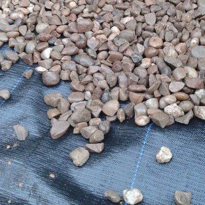 Ground cover membrane for under gravel